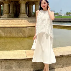 Đầm Midi dáng dài, Freesize, shop Envy