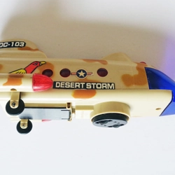 Xác vỏ rỗng máy bay trực thăng Desert Storm xưa thế hệ 8x, 9x 360384