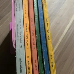 Anh ngữ thực dụng, trọn bộ 6 cuốn, Lê Bá Kông, sách in trước 1975 697657