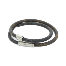 Louis Vuitton Monogram + Monogram Eclipse Bracelet Keep It M6555E - Hàng hiệu Authentic