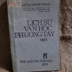 Lịch sử văn học phương Tây tập 1