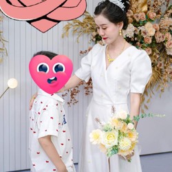 Váy cưới đi bàn size S chỉ mặc 1 tiếng 69614