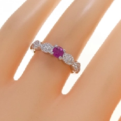 Nhẫn Ruby PT900 0.25CT - Hàng hiệu Chính hãng 847086
