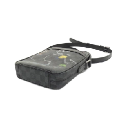 Túi đeo vai Louis Vuitton Damier Graphite Map Danube N40239 612393