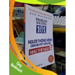 (TẶNG BOOKMARK) Người thông minh giải quyết vấn đề như thế nào? - Ken Watanabe KỸ NĂNG RBK1008