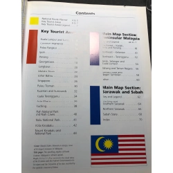 Road atlas of Malaysia mới 85% bẩn nhẹ Globetrotter HPB1508 NGOẠI VĂN 222094