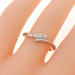 Nhẫn kim cương ba viên PT900 670252