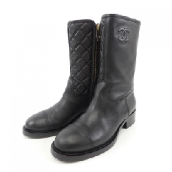 【Mã giảm giá】Giày bốt CHANEL 664351