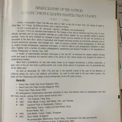 VIỆT NAM ẢNH NGHỆ THUẬT PHẠM VĂN MÙI 797064