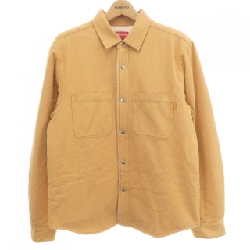 Áo sơ mi denim lót Sherpa SUPREME - Hàng hiệu Authentic