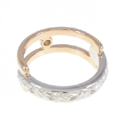 Nhẫn kim cương K18PG/K18WG 0.08CT 672954