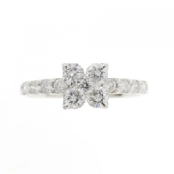 Nhẫn kim cương hoa K18WG 0.55CT - Hàng hiệu Authentic 849518