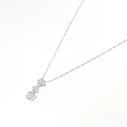 Dây chuyền kim cương hình trái tim 18KWG/750WG 0.45CT - Hàng hiệu Chính hãng 868499