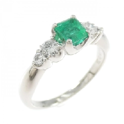 Nhẫn Emerald PT900 0.47CT