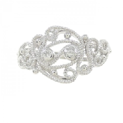 Nhẫn kim cương 750WG 0.03CT 671944