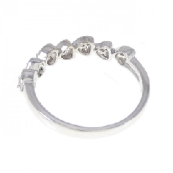 Nhẫn kim cương hình trái tim K18WG 0.10CT - Hàng hiệu Chính hãng 856006