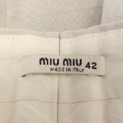 Miu Miu MIU MIU MP778 R161 Quần 647512