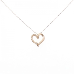 K10PG Dây chuyền trái tim kim cương 0.01CT - Hàng hiệu Authentic