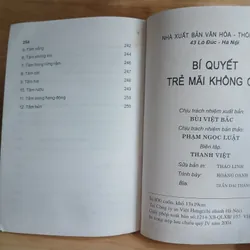 Thuật Hồi Xuân Cho Nam Nữ (Bí Quyết Trẻ Mãi Không Già)  - Ngọc Quang 689861