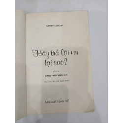 Hãy Trả Lời Em Tại Sao? 529308