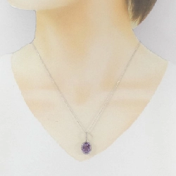 K14WG Đá Amethyst Dây Chuyền - Hàng hiệu Chính hãng 858439