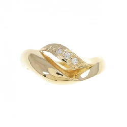 Nhẫn kim cương K18YG - Hàng hiệu Authentic 851134