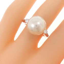 Nhẫn ngọc trai trắng Tasaki 11.2mm - Hàng hiệu Authentic 838026