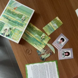 Sách Thay Mùa Xuân - Tung Hộ Khưu Hoa, CeLa Nguyễn, mới full phụ kiện 786764