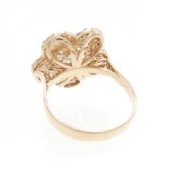 Nhẫn kim cương pavé hoa K18PG 1.12CT 672227