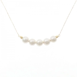 K18YG Ngọc trai Akoya Dây chuyền - Hàng hiệu Chính hãng