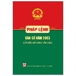 Pháp Lệnh Dân Số Năm 2003 (Sửa Đổi, Bổ Sung Năm 2025) (2025) - Quốc Hội