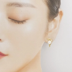 Bông tai ngọc trai Akoya Mikimoto 7.0mm - Hàng hiệu Chính hãng 845675