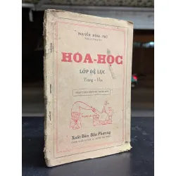 Hoá học lớp đệ ngũ trung học - Nguyễn Đình Phú 588830