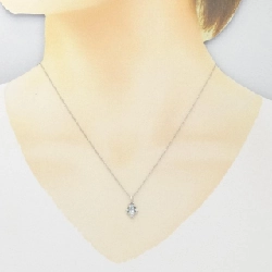 K18WG Aquamarine Necklace - Hàng hiệu Authentic 859266