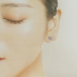 Bông tai Sapphire Bướm 750WG/K18WG 0.26CT - Hàng hiệu Chính hãng 864379