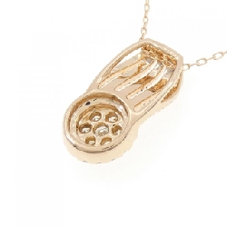 K18PG Hoa Kim Cương Dây Chuyền 0.75CT - Hàng hiệu Chính hãng 862357