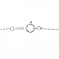 Dây chuyền Sapphire K18WG 0.16CT - Hàng hiệu Chính hãng 860449