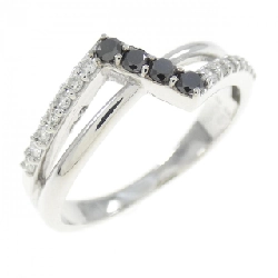 Nhẫn kim cương K18WG 0.12CT