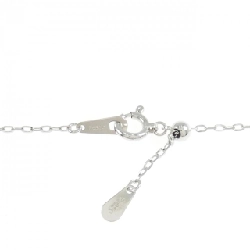 K18WG/PT850 Dây chuyền kim cương chéo 0.70CT - Hàng hiệu Authentic 862116