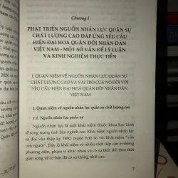 Phát triển nguồn nhân lực quân sự chất lượng cao đáp ứng yêu cầu hiện đại hoá QĐNDVN 756981