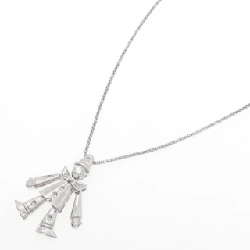 K18WG Dây chuyền kim cương 0.30CT - Hàng hiệu Chính hãng 861335