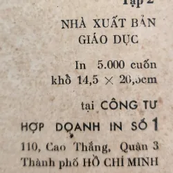 GIÁO TRÌNH TIẾNG VIỆT 2 - NXB Giáo Dục 1978 747895
