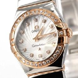 Đồng hồ Omega Constellation Polished RG Combi/D･12P 123.25.24.60.55.006 SSxPG Quartz - Hàng hiệu Chính hãng 877598