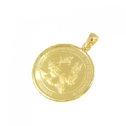 K24YG(枠) Đồng xu Mặt dây chuyền - Hàng hiệu Chính hãng 863336