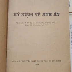 Truyện và ký: KỶ NIỆM VỀ ANH ẤY 707044