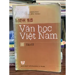 Lịch sử Văn học Việt Nam – Tập III – Nguyễn Đăng Mạnh (chủ biên)
