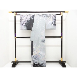 Áo kimono thăm viếng màu bạc - Hàng hiệu Authentic 882936