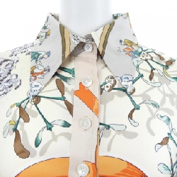 HERMES NEIGE D'ANTAN Twill Rêne. Áo len - Hàng hiệu Chính hãng 774729