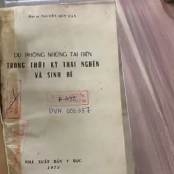 Dự phòng những tai biến trong thời kỳ thai nghén và sinh sản  622662