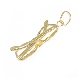 Mặt dây chuyền kính 750YG - Hàng hiệu Authentic 867458